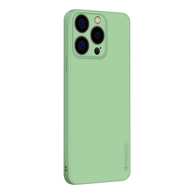 For iPhone 15 Pro Max PINWUYO Sense Series Liquid Silicone TPU Phone Case(Green) - free shipping - PMC TechLife - Order now!