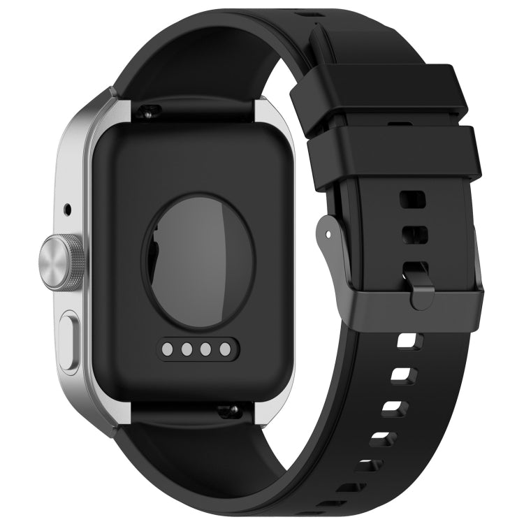 For OPPO Watch 4 Pro 22mm Solid Color Silicone Watch Band(Black) -  by PMC TechLife | Online Shopping South Africa | PMC TechLife