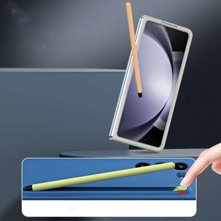 For Samsung Galaxy Z Fold4 Skinfeel Shockproof Phone Case, No Pen(Black) - free shipping - PMC TechLife - Order now!