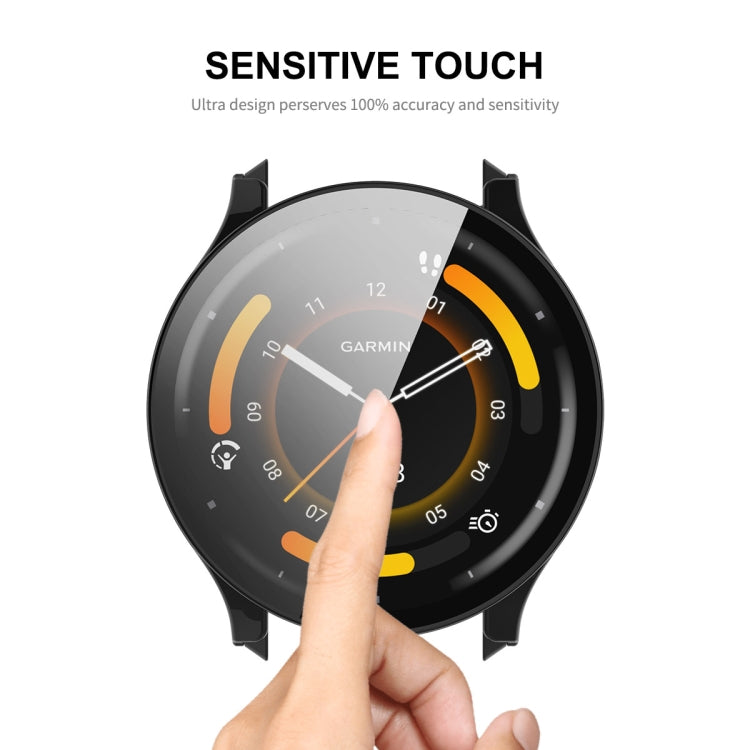 Compatible with Garmin Venu 3 ENKAY Hat-Prince Full Coverage PC + Tempered Glass Film Integrated Watch Case(Pink) - free shipping - PMC TechLife - Order now!