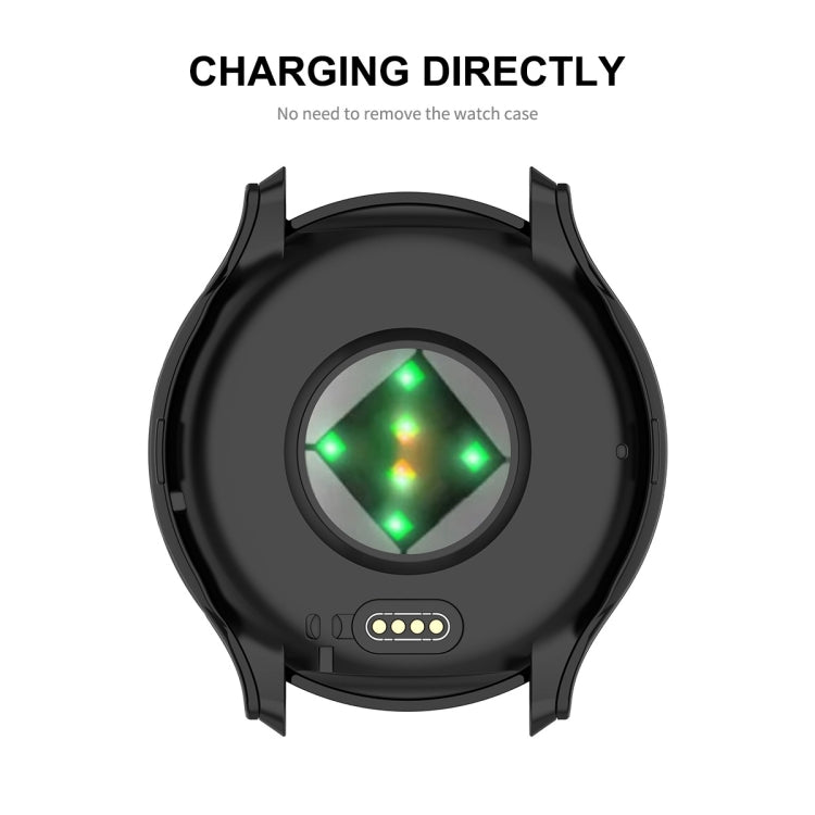 Compatible with Garmin Venu 3 ENKAY Hat-Prince Full Coverage PC + Tempered Glass Film Integrated Watch Case(Ivory White) - Watch Cases by ENKAY | Online Shopping South Africa | PMC TechLife | Buy Now Pay Later Mobicred