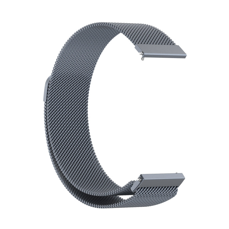 For Huawei Watch GT4 41mm Milan Magnetic Steel Mesh Watch Band(Gray) - Watch Bands by PMC TechLife | Online Shopping South Africa | PMC TechLife