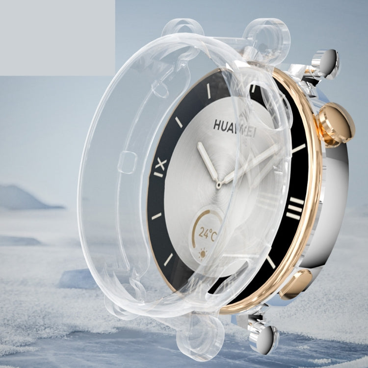 For Huawei Watch GT 4 41mm TPU All-Inclusive Watch Protective Case(Transparent) - Watch Cases by PMC TechLife | Online Shopping South Africa | PMC TechLife