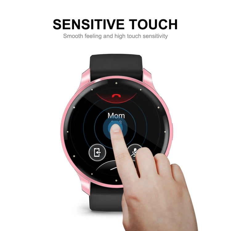 Compatible with Garmin Venu 3 ENKAY Hat-Prince Full Coverage Electroplated TPU Watch Case with Screen Protection(Pink) - free shipping - PMC TechLife - Order now!
