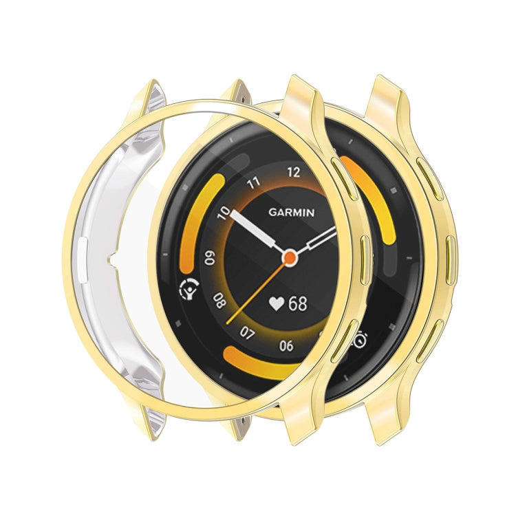 Compatible with Garmin Venu 3 ENKAY Hat-Prince Full Coverage Electroplated TPU Watch Case with Screen Protection(Gold) - free shipping - PMC TechLife - Order now!