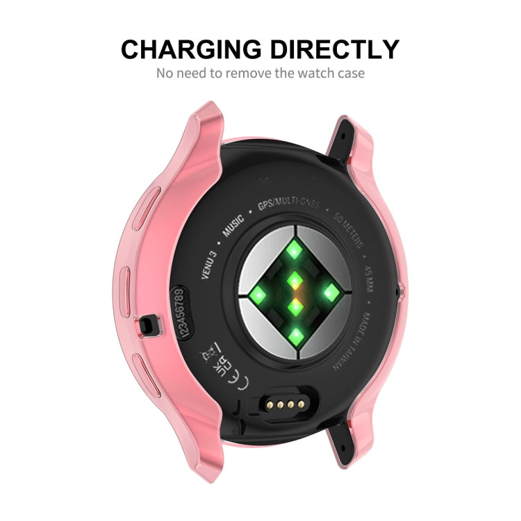 Compatible with Garmin Venu 3 ENKAY Hat-Prince Full Coverage Electroplated TPU Watch Case with Screen Protection(Gold) - free shipping - PMC TechLife - Order now!