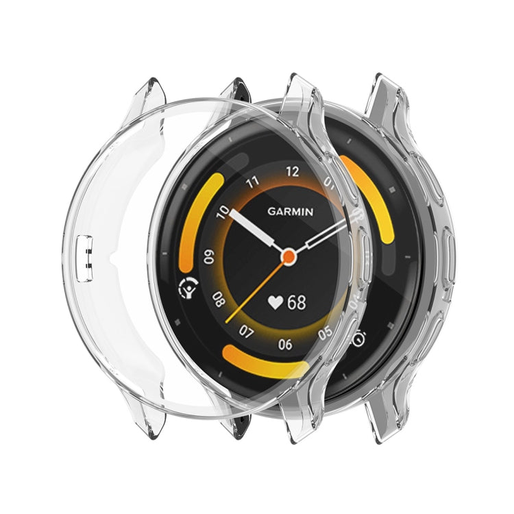 For Garmin Venu 3 ENKAY Hat-Prince Full Coverage Transparent TPU Watch Case with Screen Protection - Watch Cases by ENKAY | Online Shopping South Africa | PMC TechLife