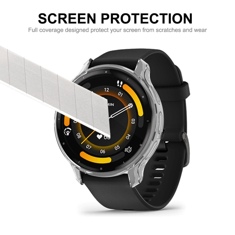 For Garmin Venu 3 ENKAY Hat-Prince Full Coverage Transparent TPU Watch Case with Screen Protection - Watch Cases by ENKAY | Online Shopping South Africa | PMC TechLife