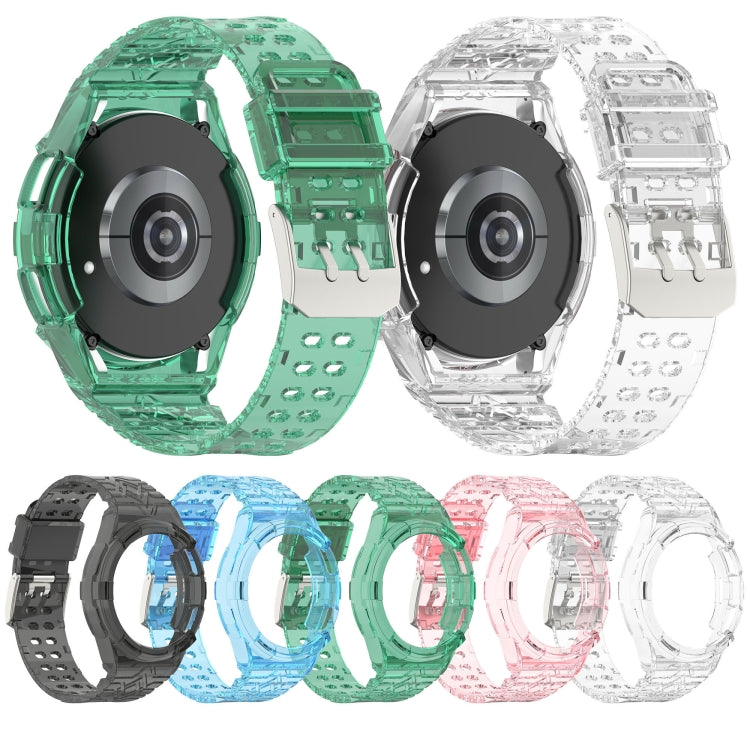 For Samsung Galaxy Watch6 Classic 47mm  R960 Glacier TPU Integrated Watch Band(Green) - free shipping - PMC TechLife - Order now!