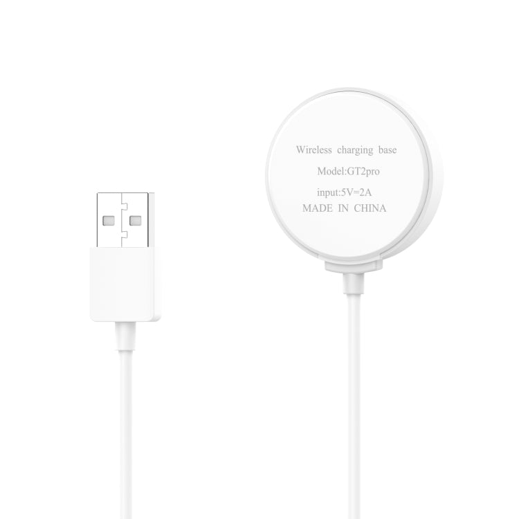 For Huawei Watch GT 4 46mm Smart Watch Magnetic Suction Integrated Charging Cable, Length: 1m(White) - Charger by PMC TechLife | Online Shopping South Africa | PMC TechLife