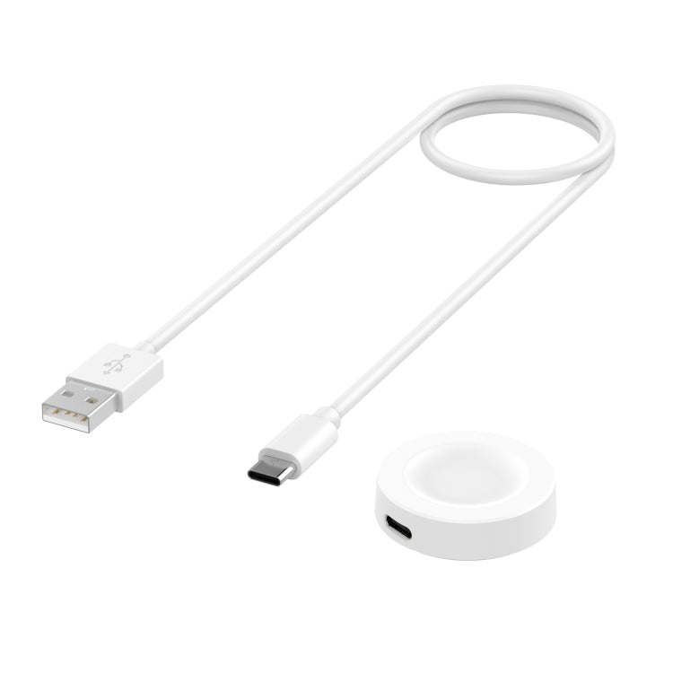 For Huawei Watch GT 4 46mm Smart Watch Magnetic Suction Split Charging Cable, Length: 1m(White) - Charger by PMC TechLife | Online Shopping South Africa | PMC TechLife