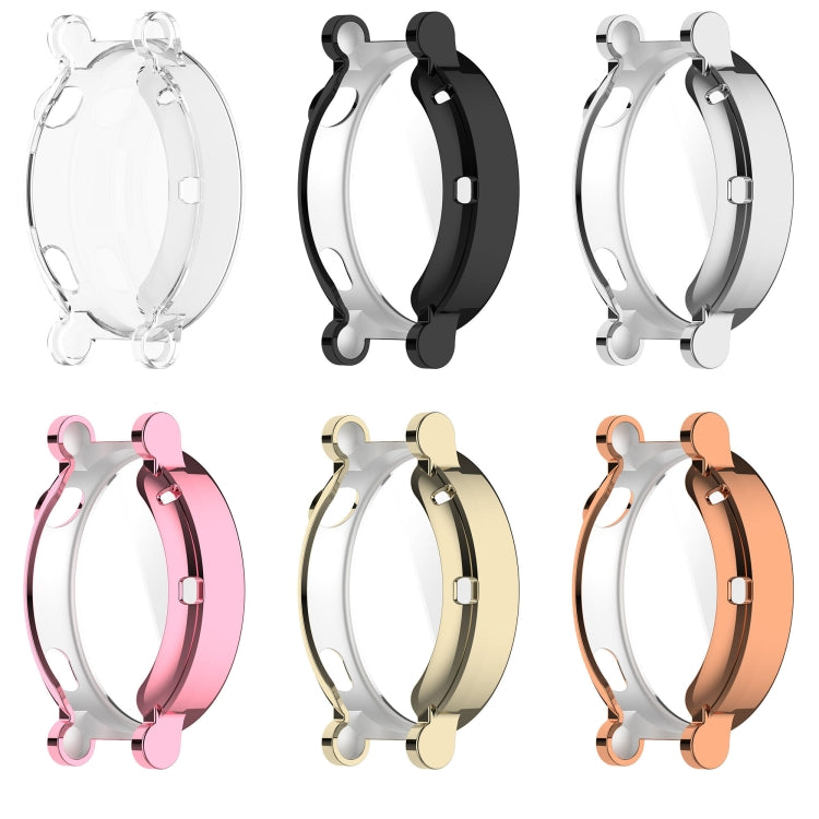 For Huawei Watch GT4 46mm Full Coverage TPU Electroplated Watch Protective Case(Pink) - Watch Cases by PMC TechLife | Online Shopping South Africa | PMC TechLife