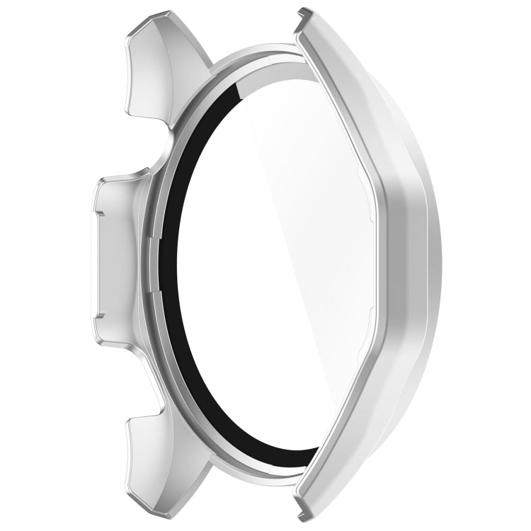 For Huawei Watch GT 4 46mm PC + Tempered Glass Integrated Watch Protective Case with Graduated Dial(Silver) - Watch Cases by PMC TechLife | Online Shopping South Africa | PMC TechLife