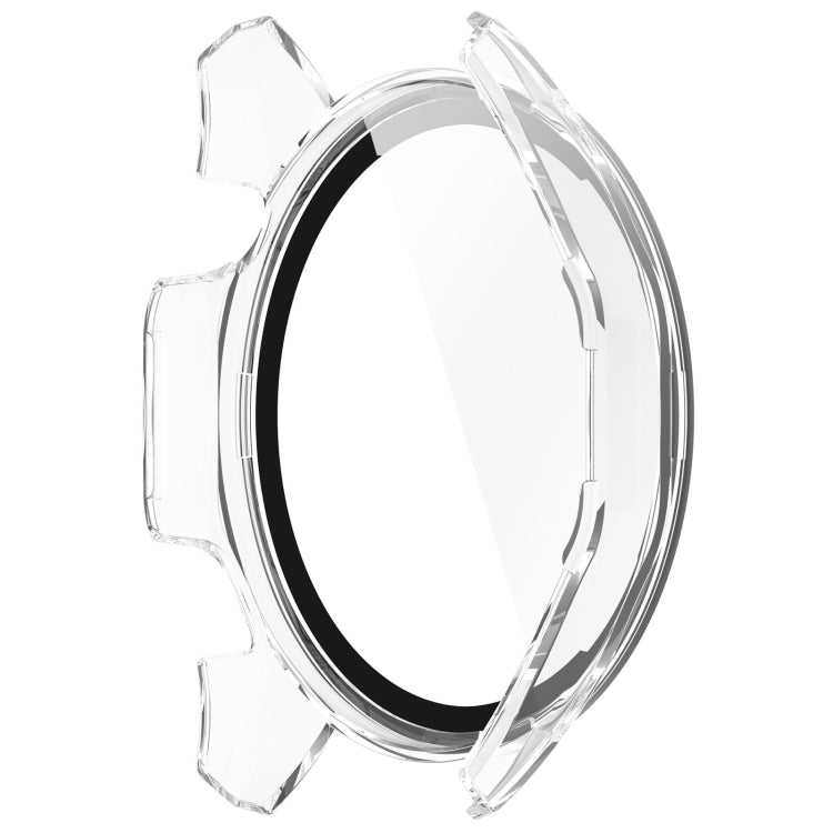 For Huawei Watch GT 4 46mm PC + Tempered Glass Integrated Watch Protective Case with Graduated Dial(Transparent) - Watch Cases by PMC TechLife | Online Shopping South Africa | PMC TechLife