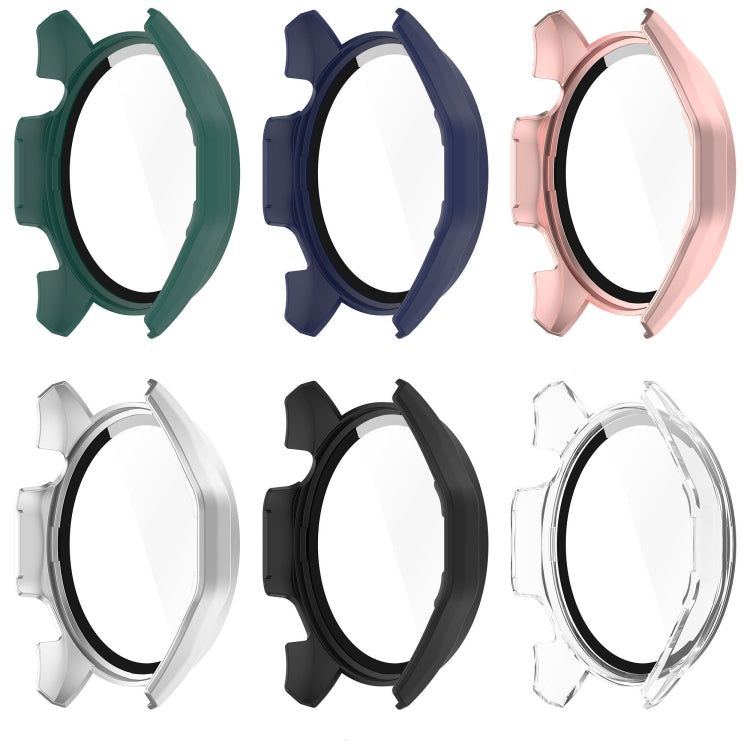 For Huawei Watch GT 4 46mm PC + Tempered Glass Integrated Watch Protective Case with Graduated Dial(Midnight Blue) - Watch Cases by PMC TechLife | Online Shopping South Africa | PMC TechLife