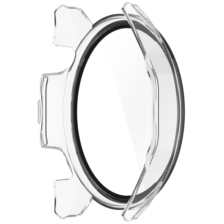 For Honor Watch 4 Pro PC+Tempered Glass Integrated Smart Watch Case(Transparent) - Watch Cases by PMC TechLife | Online Shopping South Africa | PMC TechLife