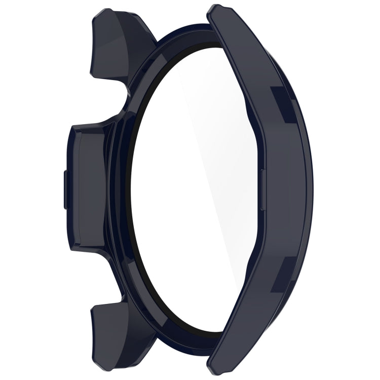 For Huawei Watch GT4 46mm PC+Tempered Glass Integrated Smart Watch Case(Blue) - Watch Cases by PMC TechLife | Online Shopping South Africa | PMC TechLife