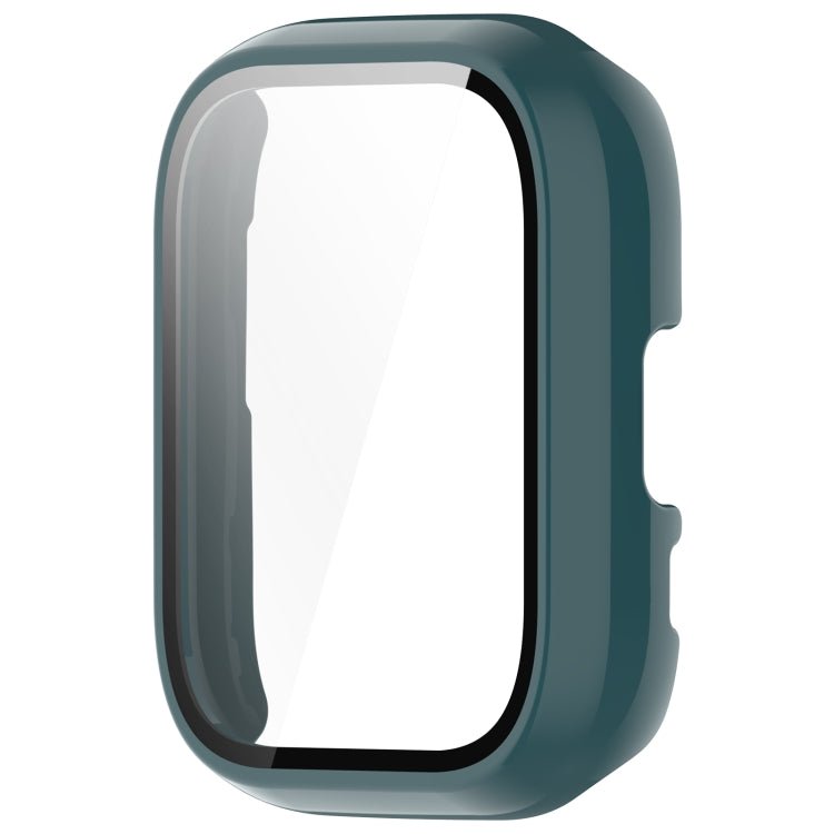 For Amazfit Aactive PC Integrated Tempered Glass Watch Case(Green) - Watch Cases by PMC TechLife | Online Shopping South Africa | PMC TechLife