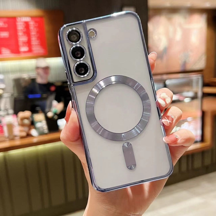 For Samsung Galaxy S22+ 5G MagSafe Electroplating TPU Phone Case(Sierra Blue) - free shipping - PMC TechLife - Order now!