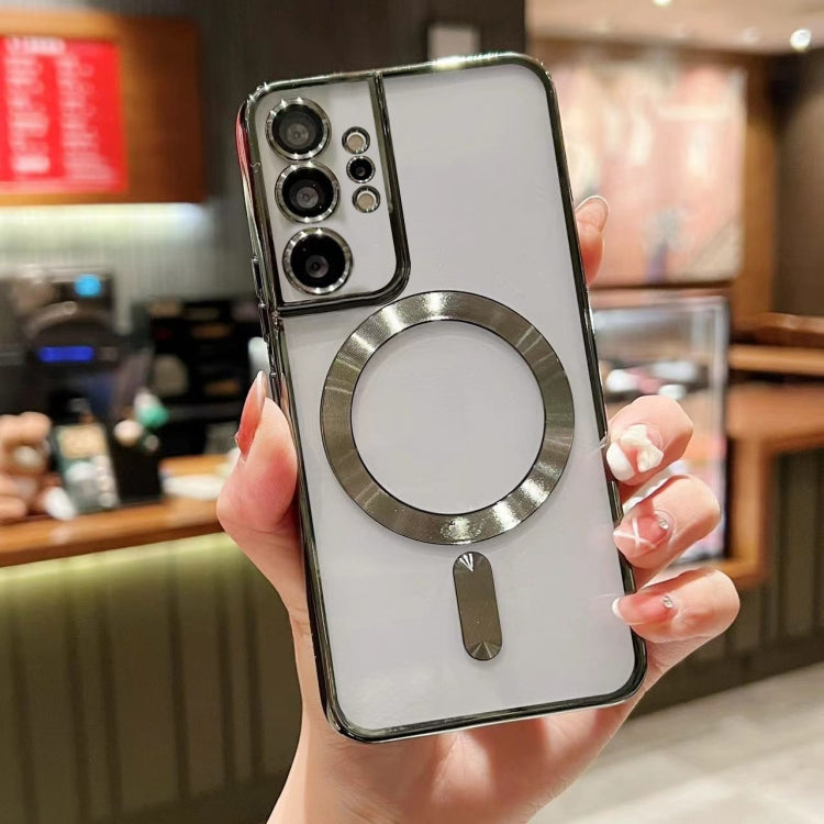 For Samsung Galaxy Note10+ MagSafe Electroplating TPU Phone Case(Green) - Galaxy Phone Cases by PMC TechLife | Online Shopping South Africa | PMC TechLife