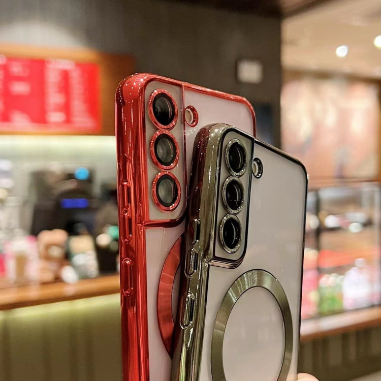 For Samsung Galaxy Note10+ MagSafe Electroplating TPU Phone Case(Silver) - Galaxy Phone Cases by PMC TechLife | Online Shopping South Africa | PMC TechLife