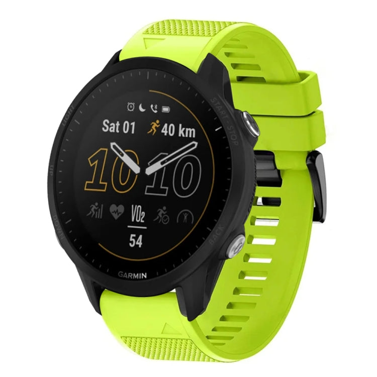 Compatible with Garmin Compatible witherunner 955 22mm Quick Release Silicone Watch Band(Lime Green) - free shipping - PMC TechLife - Order now!