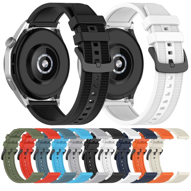 For Honor Watch GS 3 22mm Textured Silicone Solid Color Watch Band(Orange) - Watch Bands by PMC TechLife | Online Shopping South Africa | PMC TechLife