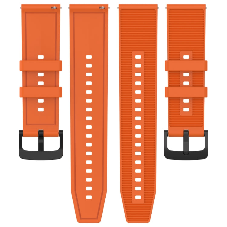 For Xiaomi MI Watch Color 2 22mm Textured Silicone Solid Color Watch Band(Red) - free shipping - PMC TechLife - Order now!