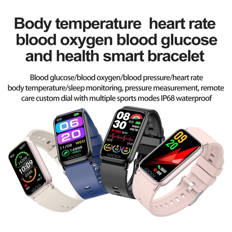 TK72 1.47 inch Color Screen Smart Watch, Support Heart Rate / Blood Pressure / Blood Oxygen / Blood Sugar Monitoring(Blue) - Smart Wristbands by PMC TechLife | Online Shopping South Africa | PMC TechLife