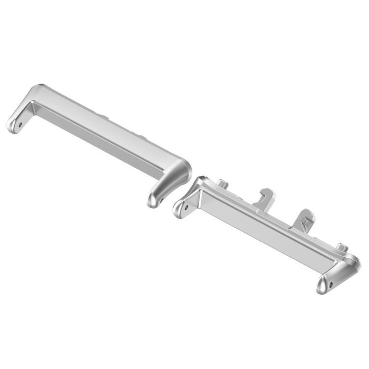 For Samsung Galaxy Fit 3 SM-R390 1 Pair Metal Watch Band Connector(Silver) - free shipping - PMC TechLife - Order now!