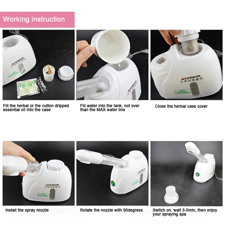 K-SKIN K33S Facial Steamer Machine Hot Mist Face Sprayer Nano Sprayer SPA Steaming Deep Clean Face Massage  Care Tools For Home - free shipping - PMC TechLife - Order now!