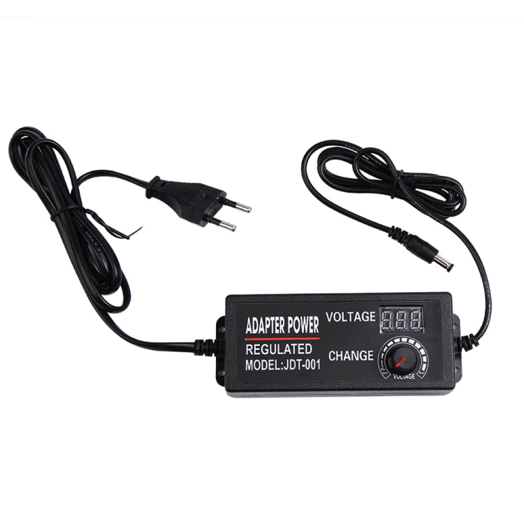 AC To DC Adjustable Voltage Power Adapter Universal Power Supply Display Screen Power Switching Charger EU, Output Voltage:9-24V-3A - Power Supplies by PMC TechLife | Online Shopping South Africa | PMC TechLife | Buy Now Pay Later Mobicred
