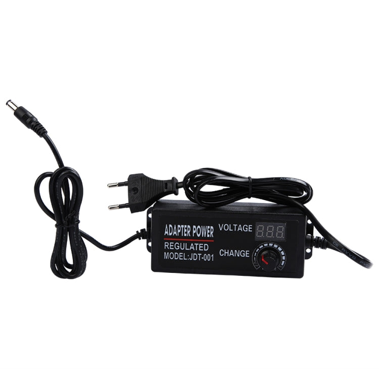 AC To DC Adjustable Voltage Power Adapter Universal Power Supply Display Screen Power Switching Charger EU, Output Voltage:9-24V-3A - Power Supplies by PMC TechLife | Online Shopping South Africa | PMC TechLife | Buy Now Pay Later Mobicred