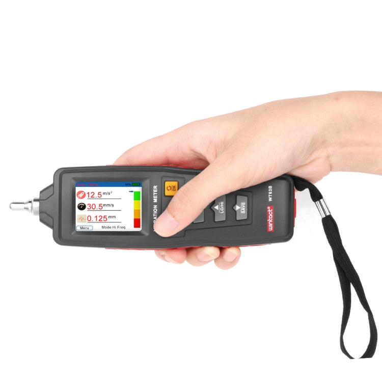 WINTACT WT63B Handheld Vibration Analyzer Digital Vibration Meter - free shipping - PMC TechLife - Order now!
