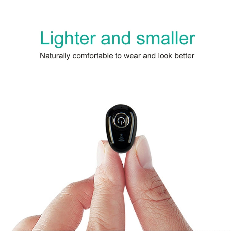 S650 Second GenerationMini Invisible Bluetooth Earphone with Microphone (Black) - Bluetooth Earphone by PMC TechLife | Online Shopping South Africa | PMC TechLife