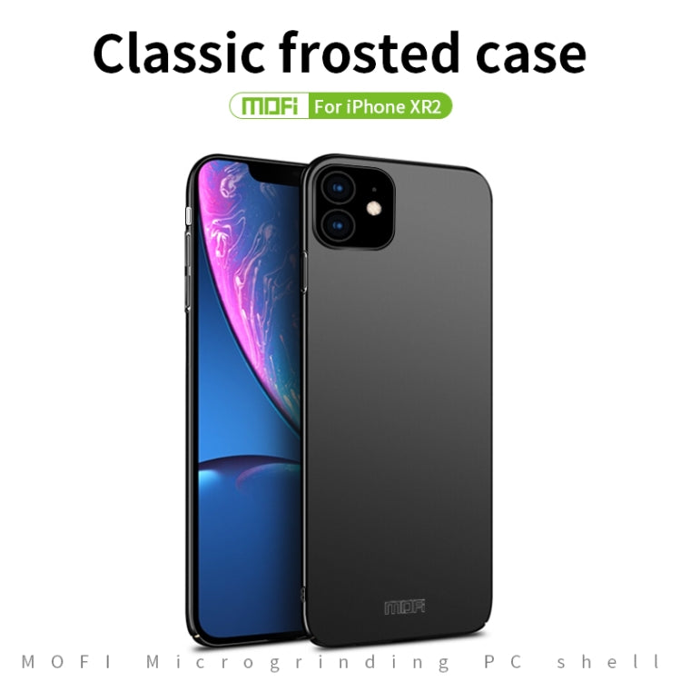 For iPhone 11 MOFI Frosted PC Ultra-thin Hard Case (Black) - iPhone 11 Cases by MOFI | Online Shopping South Africa | PMC TechLife | Buy Now Pay Later Mobicred