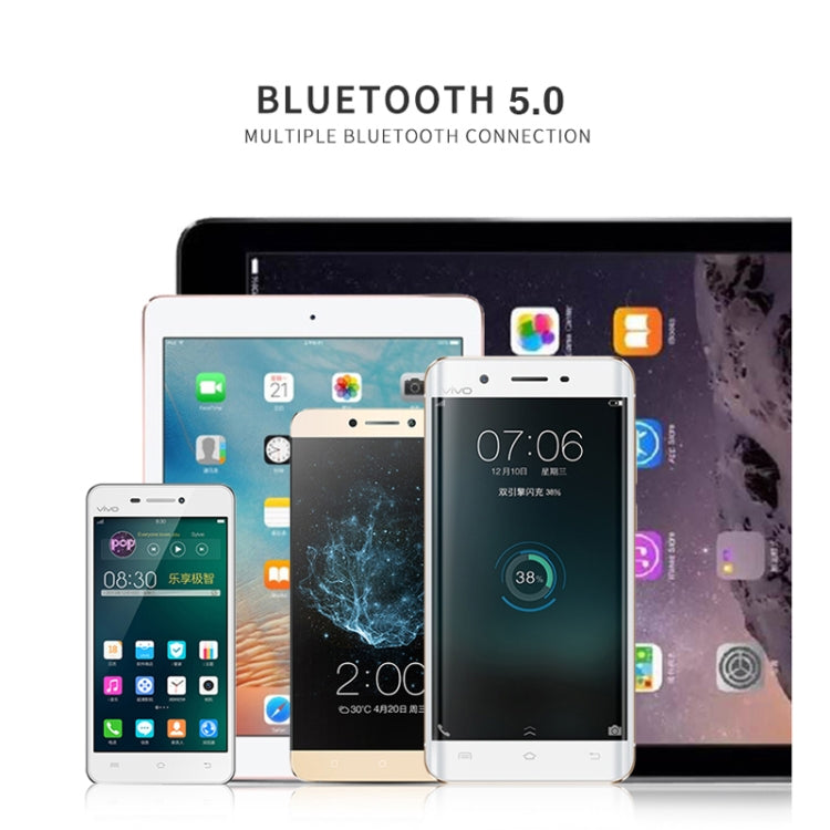 DM-22 Magnetic Bluetooth Earphone DM-22 Neckband Sport headset with Mic Wireless Handsfree Earphoness(Red) - Neck-mounted Earphone by PMC TechLife | Online Shopping South Africa | PMC TechLife