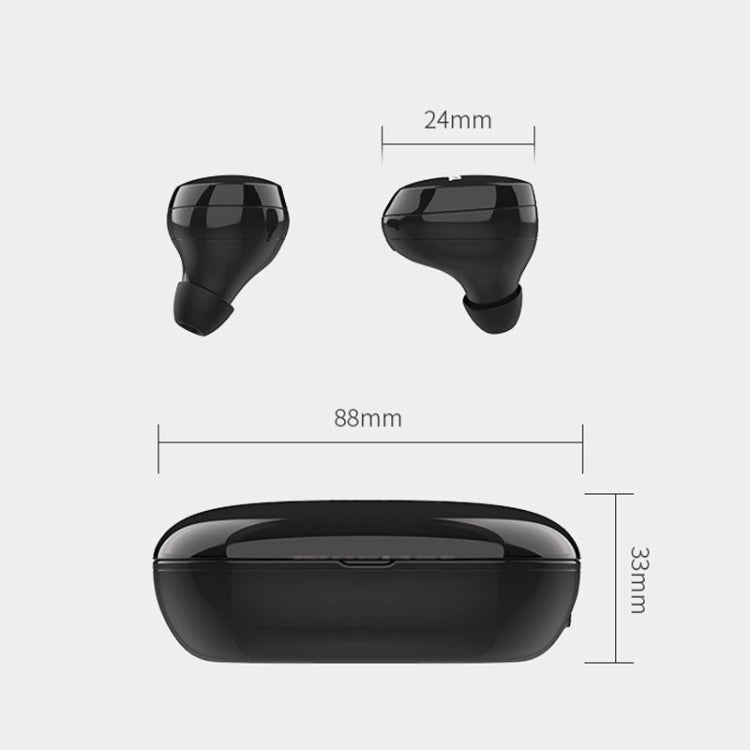 OneDer W12 Wireless Earphone with Waterproof IPX5 HD Stereo Sound TWS Bluetooth Earphone(Red) - free shipping - PMC TechLife - Order now!