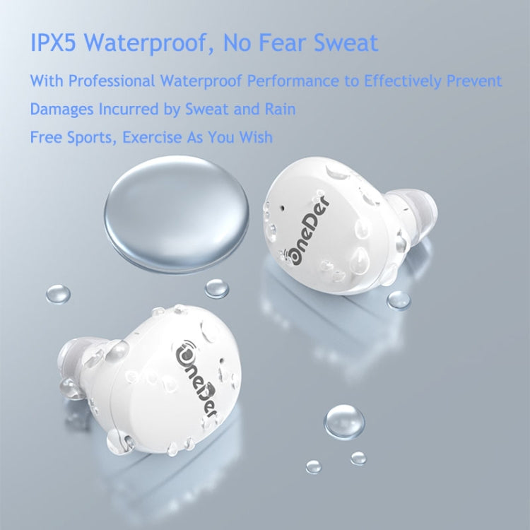 OneDer W12 Wireless Earphone with Waterproof IPX5 HD Stereo Sound TWS Bluetooth Earphone(Orange) - free shipping - PMC TechLife - Order now!