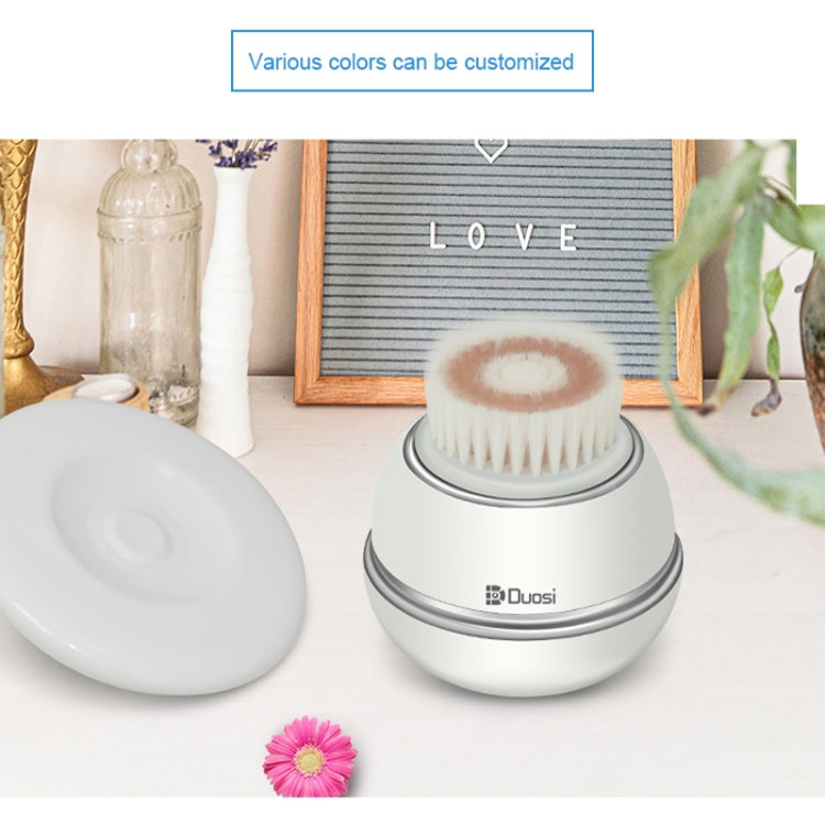 Duosi DY-103 USB Rechargeble Electric Facial Cleansing Brush Waterproof Face Deep Pore Cleaning Massager Exfoliator Oil Dirt Blackhead Remove - free shipping - PMC TechLife - Order now!