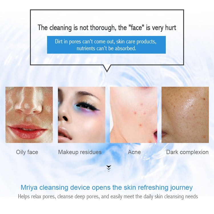 Duosi DY-103 USB Rechargeble Electric Facial Cleansing Brush Waterproof Face Deep Pore Cleaning Massager Exfoliator Oil Dirt Blackhead Remove - free shipping - PMC TechLife - Order now!