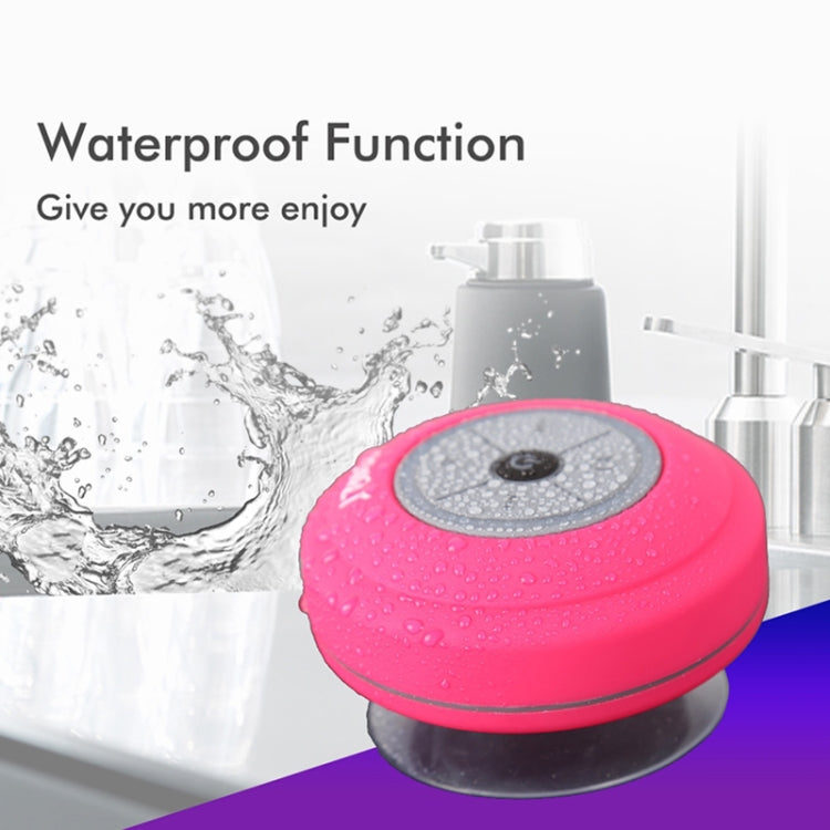 BTS-09 Wireless Bluetooth Speaker Waterproof Led FM Radio Subwoofer Bluetooth Column TF Card Suction Cup Mini Shower Speaker(Black) - free shipping - PMC TechLife - Order now!