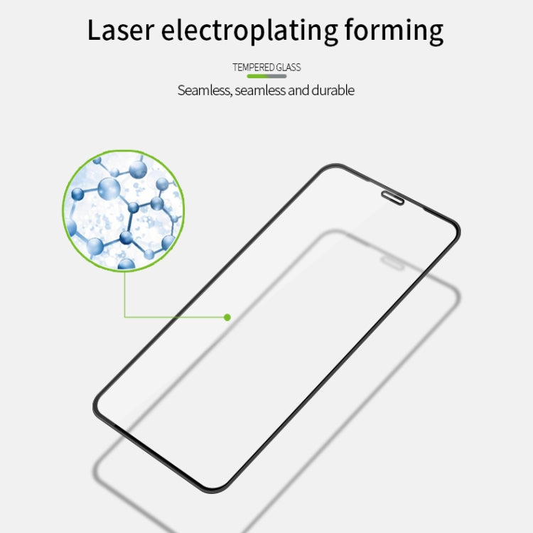 For iPhone 11 MOFI 9H 3D Explosion-proof Curved Screen Tempered Glass Film(Black) - free shipping - PMC TechLife - Order now!