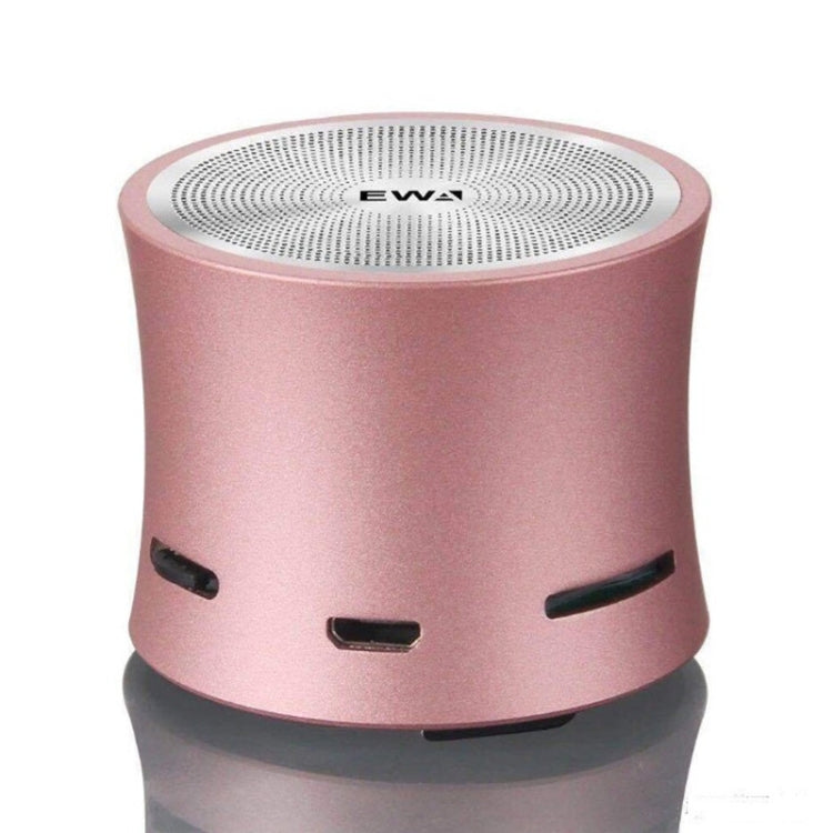 EWA A104 Bluetooth Speaker MP3 Player Portable Speaker Metallic USB Input MP3 Player Stereo Multimedia Speaker(Rose Gold) - free shipping - PMC TechLife - Order now!