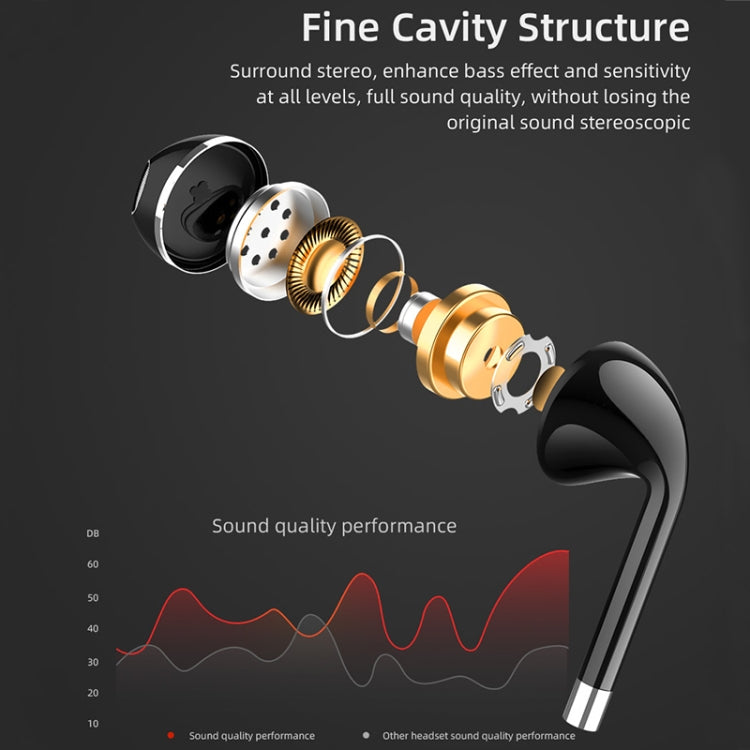 BT313 Magnetic Earbuds Sport Wireless Headphone Handsfree bluetooth HD Stereo Bass Headsets with Mic(Black) - Sport Earphone by PMC TechLife | Online Shopping South Africa | PMC TechLife