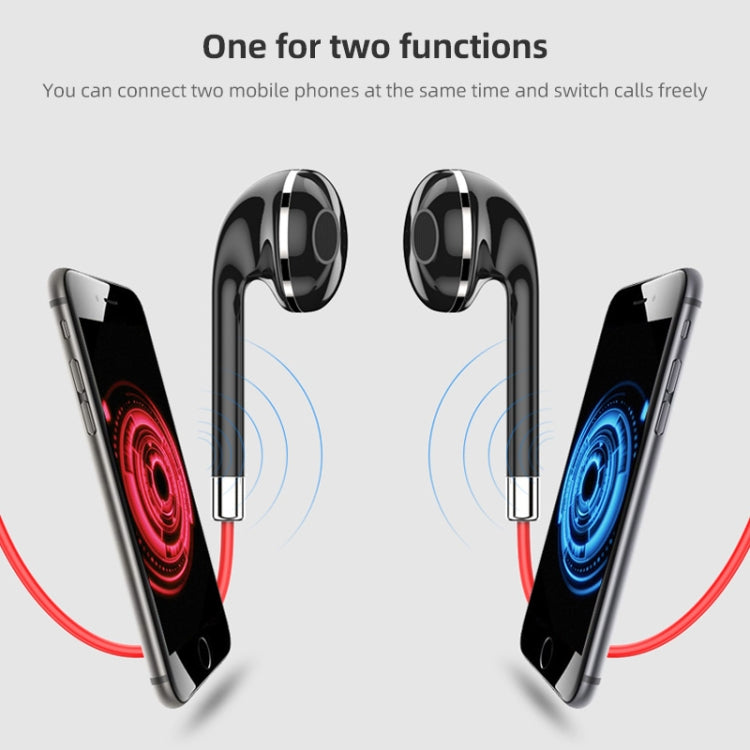 BT313 Magnetic Earbuds Sport Wireless Headphone Handsfree bluetooth HD Stereo Bass Headsets with Mic(Red) - Sport Earphone by PMC TechLife | Online Shopping South Africa | PMC TechLife