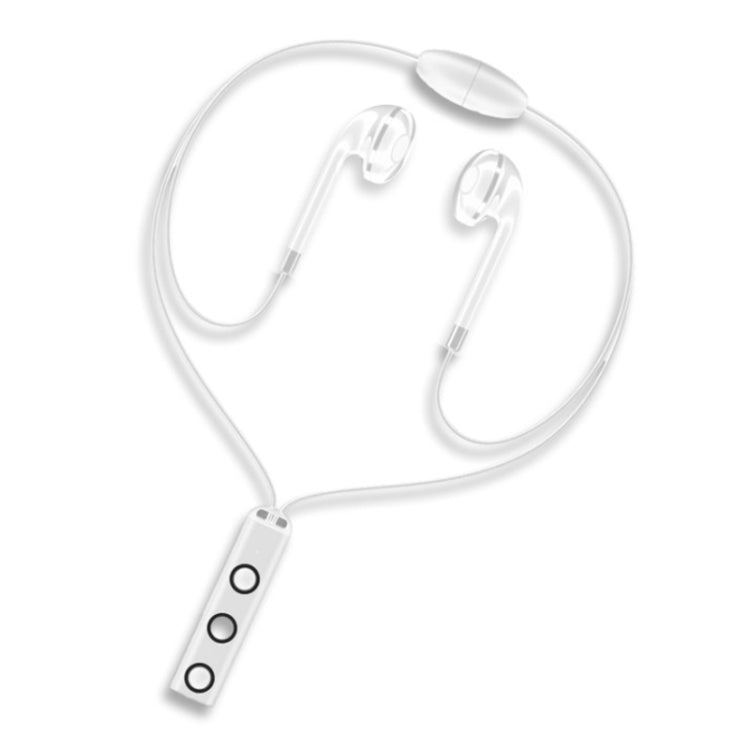 BT313 Magnetic Earbuds Sport Wireless Headphone Handsfree bluetooth HD Stereo Bass Headsets with Mic(White) - Sport Earphone by PMC TechLife | Online Shopping South Africa | PMC TechLife