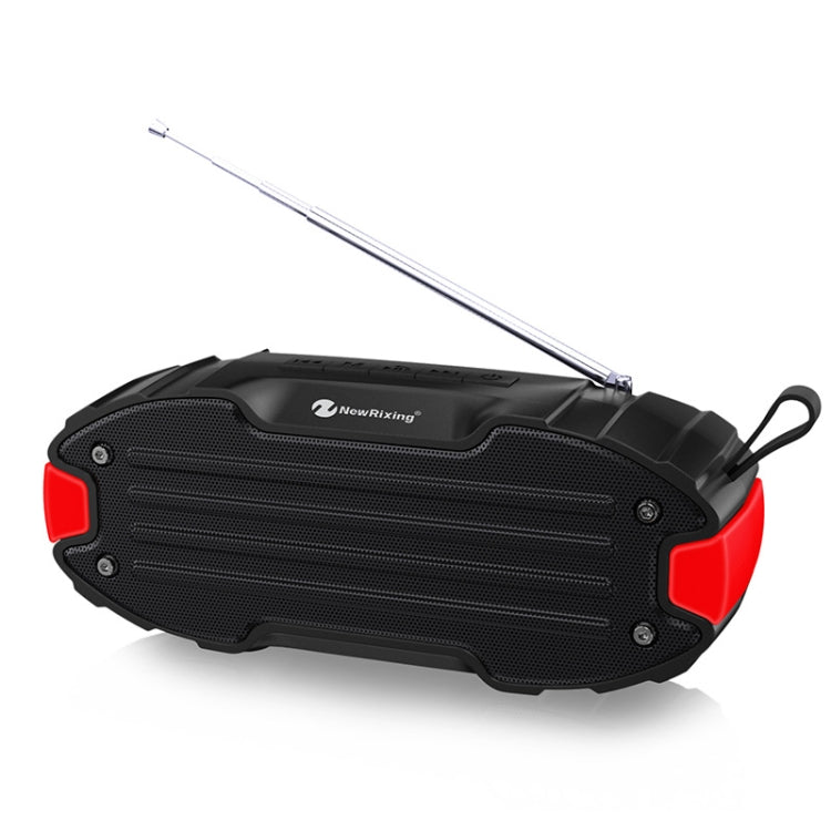 New Rixing NR907 Portable Stereo Surround Soundbar Bluetooth Speaker with Microphone, Support TF Card FM(Red) - free shipping - PMC TechLife - Order now!