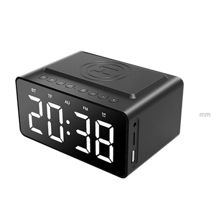 AEC BT508 Wireless Charging Bluetooth Speaker LED Alarm Clock Power Bank Three-In-One Speaker - free shipping - PMC TechLife - Order now!