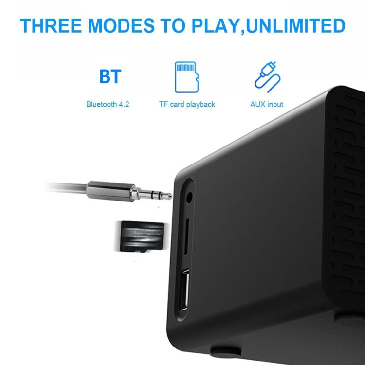 AEC BT508 Wireless Charging Bluetooth Speaker LED Alarm Clock Power Bank Three-In-One Speaker - free shipping - PMC TechLife - Order now!